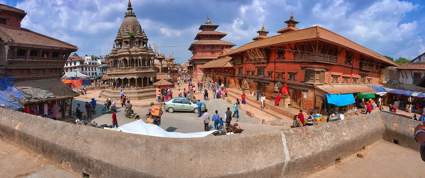 Patan Durbar Square in the Kathmandu Valley